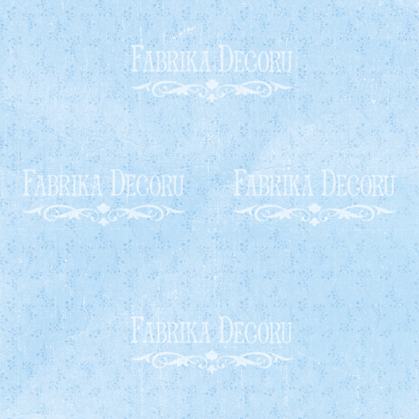Sheet of double-sided paper for scrapbooking Shabby baby boy redesign #35-01 12"x12" - foto 0