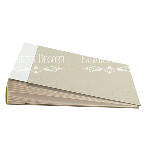 Scrapbook Blanko Fotoalbum, 30 cm x 20 cm, 10 Blätter - Fabrika Decoru