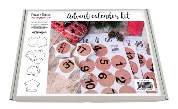 Adventskalender-Kit #9 - Fabrika Decoru