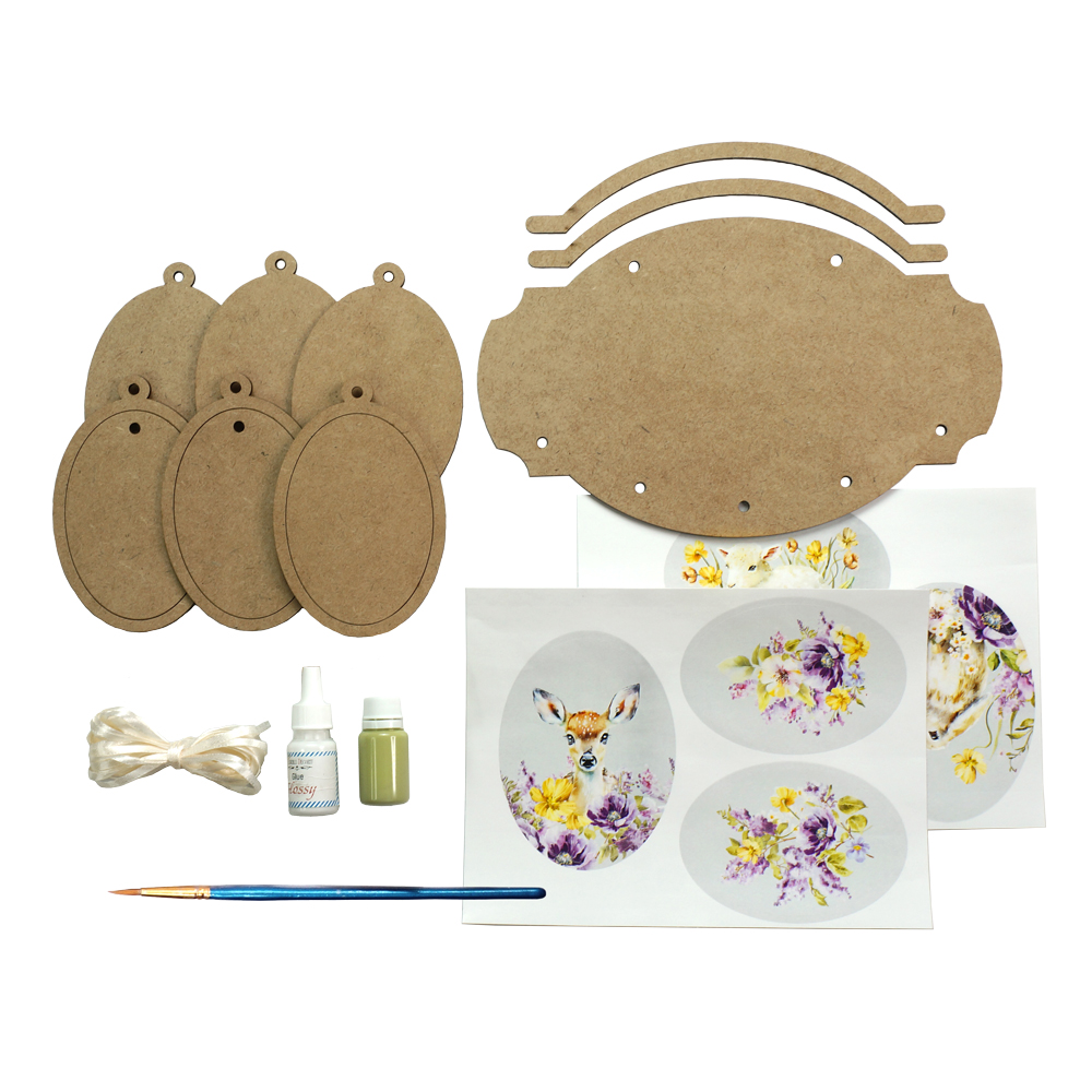 Creativity Kit "Floral Sentiments" for Making a Wall Hanging, #055 - foto 5