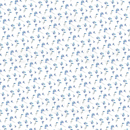 Sheet of double-sided paper for scrapbooking Night garden #01072-3 30,5х30,5 - foto 0