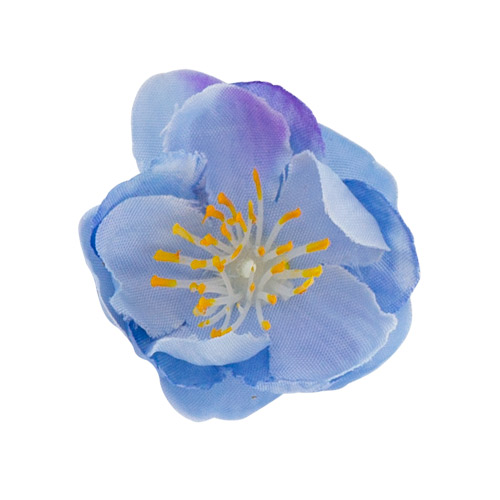 Kwiat śliwy niebieski z fioletowym, 1 szt - foto 0  - Fabrika Decoru