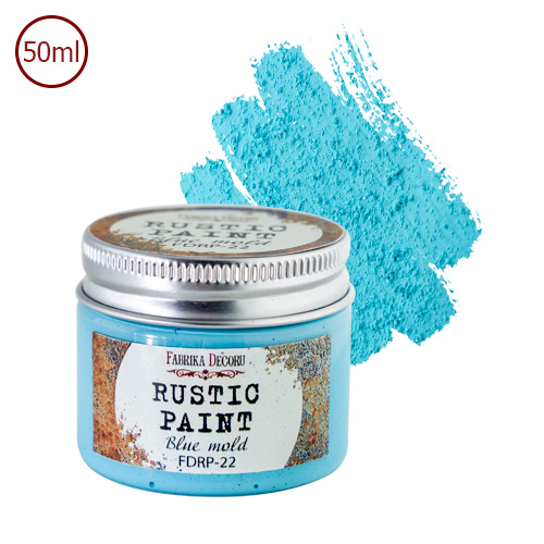 Rustic paint Blue mold