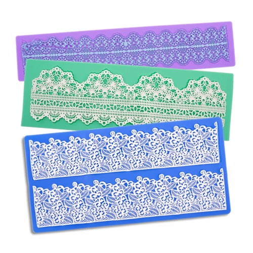 Silicone Icing Pads / Mats for Lace and Openwork ☝ Large selection High ...