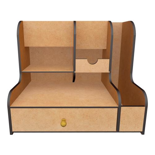 Schreibtisch-Organizer für Papier, Bürobedarf, Kunst und Schreibwaren, 28 х 22 х 27 cm, #423 - foto 1  - Fabrika Decoru