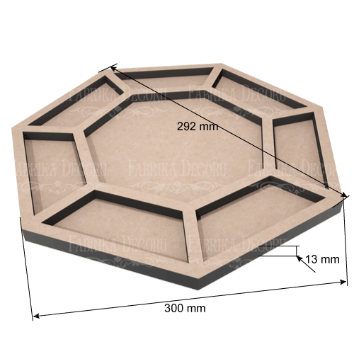 Mix box Półścian, 29,2x30cm - foto 1  - Fabrika Decoru