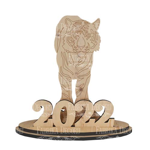 Blank for decoration #424 "Tiger 2022"