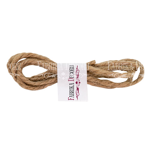 Jute cord, classic, d=4mm