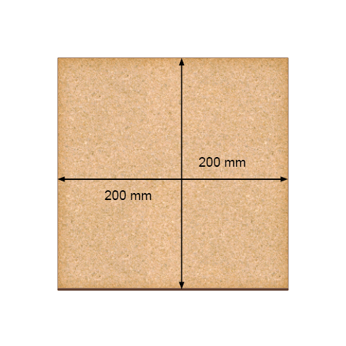 Art board Square, 20cm х 20cm - foto 1