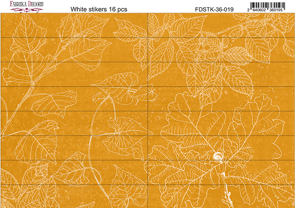 набор наклеек для журналинга и планеров #36-019