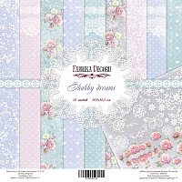 Zestaw papieru do scrapbookingu "Shabby Dreams" 30,5cm x30,5cm 