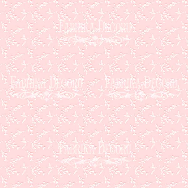 Sheet of double-sided paper for scrapbooking Scent of spring #50-01 12"x12" - foto 0
