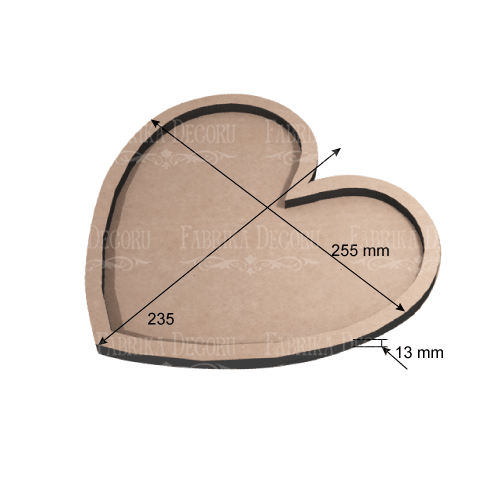 Mixbox Herzen Set, 30х26sm, 26х27,5sm, 23,5х25,5sm - foto 5  - Fabrika Decoru