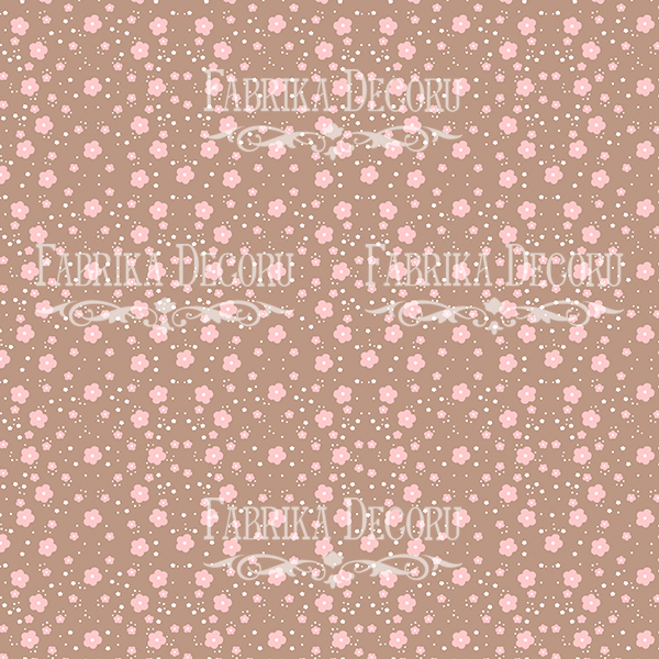 Zestaw papieru do scrapbookingu "Sweet baby girl", 30,5 cm x 30,5 cm - foto 10  - Fabrika Decoru