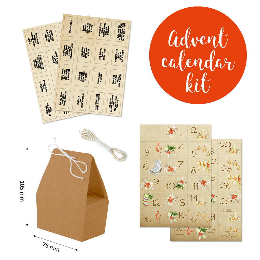 Adventskalender-Kit #8 - foto 0  - Fabrika Decoru