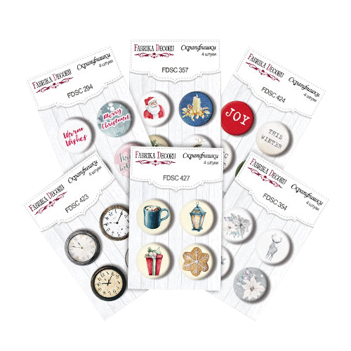 CHRISTMAS FLAIR BUTTONS