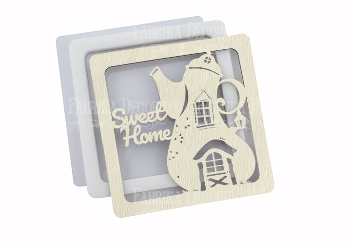 Shaker dimension set "Sweet home" 9x9 cm