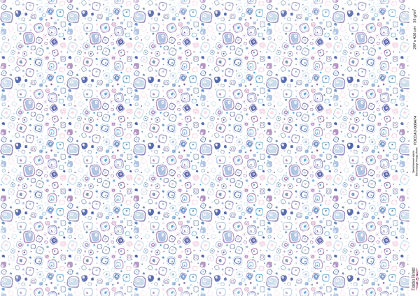 Karta do decoupage #000474, 29,7x42cm - Fabrika Decoru