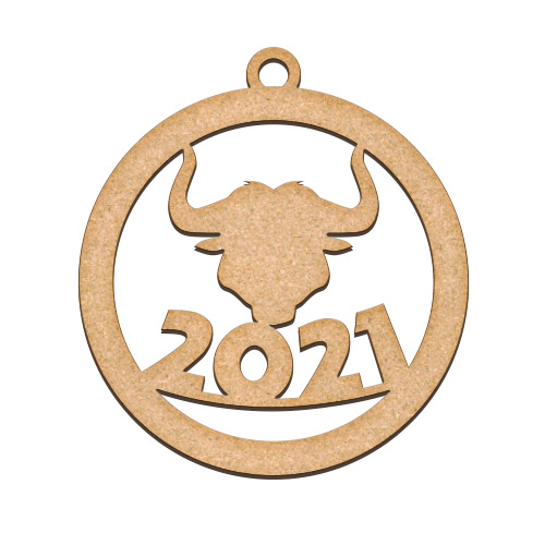 Baza do dekorowania "Symbol roku 2021" #324 - Fabrika Decoru