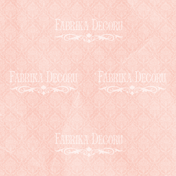 Sheet of double-sided paper for scrapbooking Shabby baby girl redesign #34-02 12"x12" - foto 0