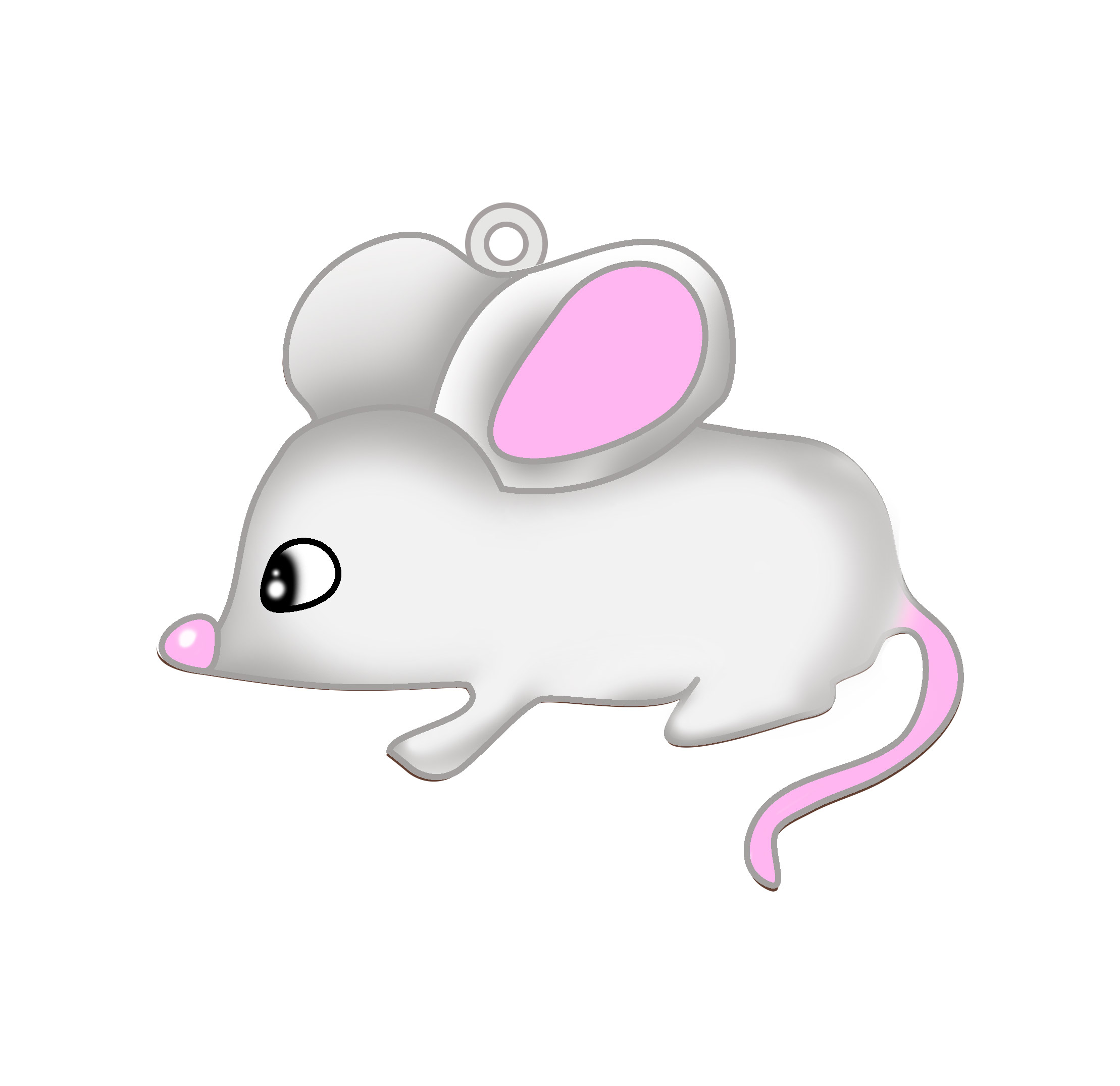 Figurka do kolorowania i ozdabiania "Mała mysz" #310 - foto 0  - Fabrika Decoru