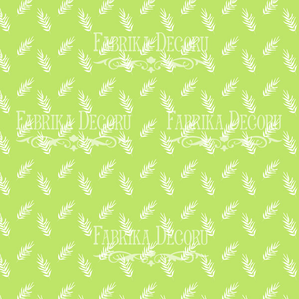 Sheet of double-sided paper for scrapbooking Summer holiday #31-05 12"x12"