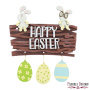 Blank for decoration"Happy Easter-2" #148 - 1