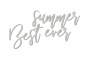 Чипборд Best summer ever 10х20 см #431