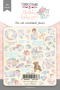 Set of die cuts Shabby baby girl redesign, 55 pcs - 0