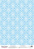 deco vellum colored sheet light blue damask, a3 (11,7" х 16,5")