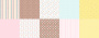 Double-sided scrapbooking paper set Sweet baby girl 12"x12", 10 sheets - 0