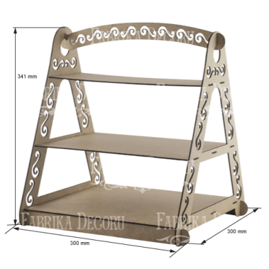подставка для кэнди-бара "качели" #074 фабрика декору - 2