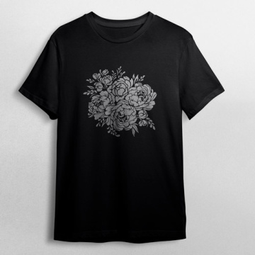 Stencil for decoration XL size (30*30cm), Bunch of roses, #208 - 2 Stencil for decoration XL size (30*30cm), Bunch of roses, #208 - 2