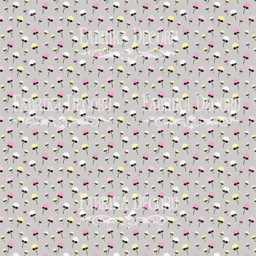 Sheet of double-sided paper for scrapbooking My tiny sparrow girl  #43-01 12"x12" - 2