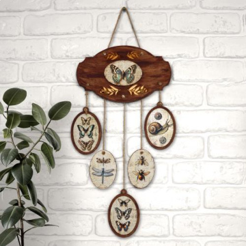 Creativity Kit "Botanical World" for Making a Wall Hanging, #057 - 2 Creativity Kit "Botanical World" for Making a Wall Hanging, #057 - 2