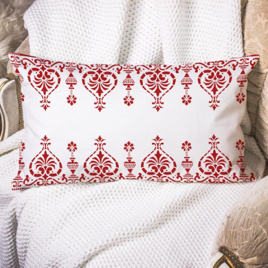 трафарет многоразовый xl (30х30см), бордюры #116 фабрика декору - 2