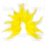 Feathers set with a tail "Lemon"