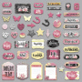 Set of die cuts Magnolia sky, 50 pcs - 1