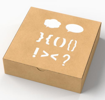 Stencil for crafts 7x7cm "Mini Signs 01" #078 - 2 Stencil for crafts 7x7cm "Mini Signs 01" #078 - 2