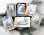 DIY-Kit zur Gestaltung von 6 Grußkarten "Country Christmas", 10 cm x 15 cm