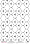 Деко веллум (лист кальки с рисунком) Bee Net, А3 (29,7см х 42см)
