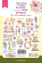 Set of die cuts Happy mouse day. Flowers, 76 pcs - 0