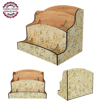 Desktop office organiser for papers, stationery and writing supplies, #374 - 2