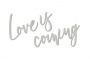 Tekturek "Love is coming" #400