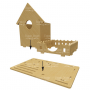 Schichtholz-Organizer-Set "Birdhouse"