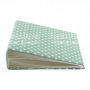 Blank album with a soft fabric cover Peas in mint 20cm х 20cm