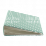 Blankoalbum mit weicher Stoffhülle Peas in mint 20cm х 20cm