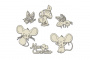 Zestaw tekturek Happy mouse day  #790