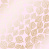 лист односторонней бумаги с фольгированием, дизайн golden delicate leaves light pink, 30,5см х 30,5см