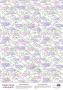 Deco vellum colored sheet Wisteria, A3 (11,7" х 16,5")